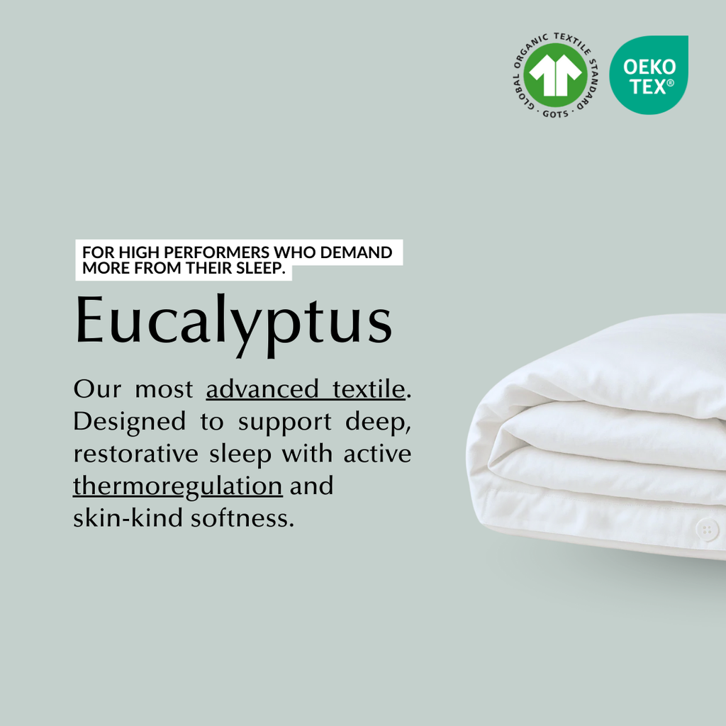 Cool & Comfy Silk Duvet Cover (Eucalyptus)