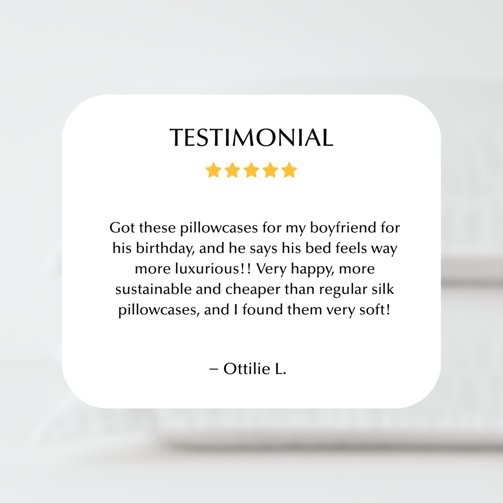 Cool & Comfy Silk Pillowcase Pair (Eucalyptus)