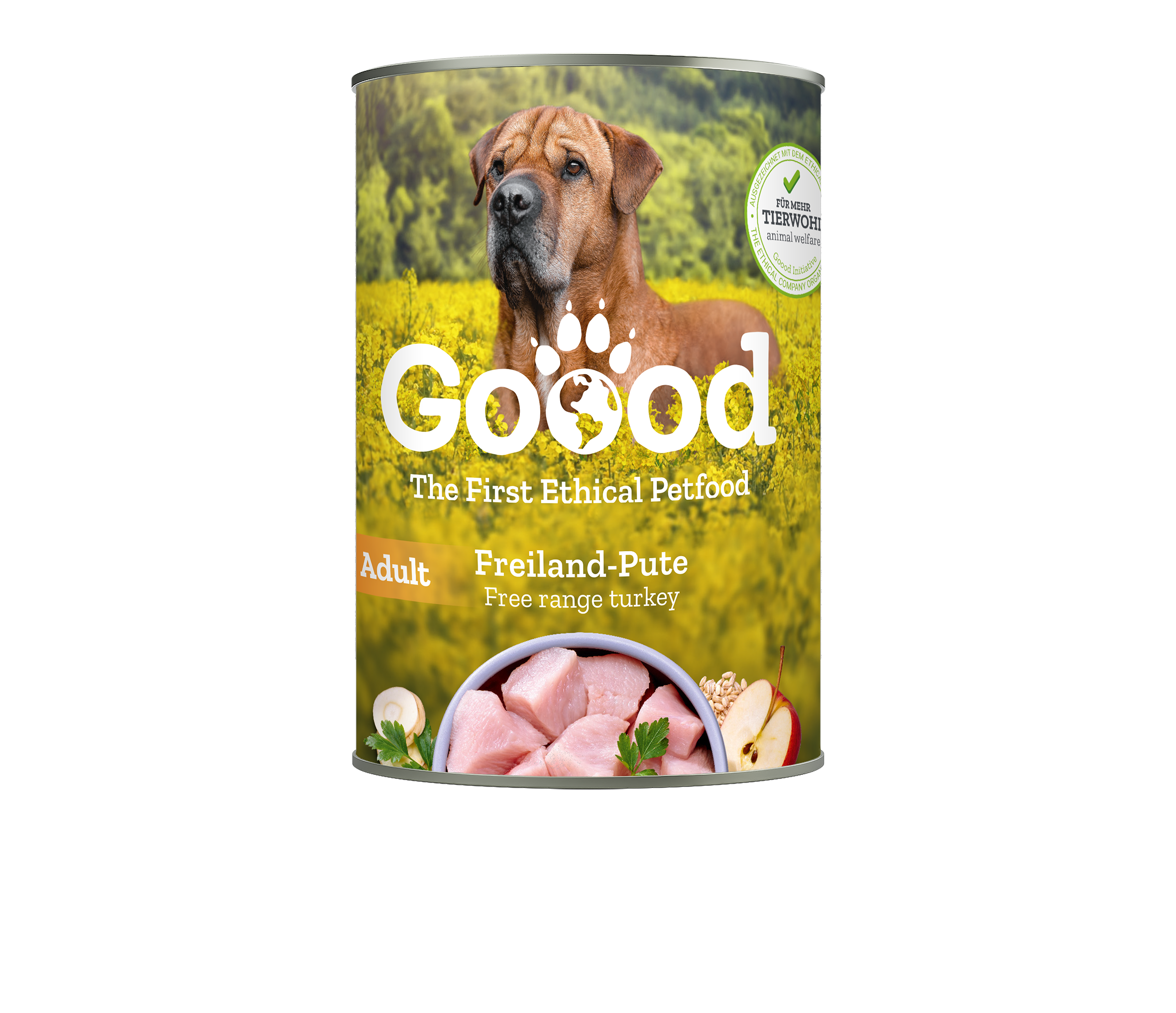 Free Range Turkey Wet Food for Adult Dogs
