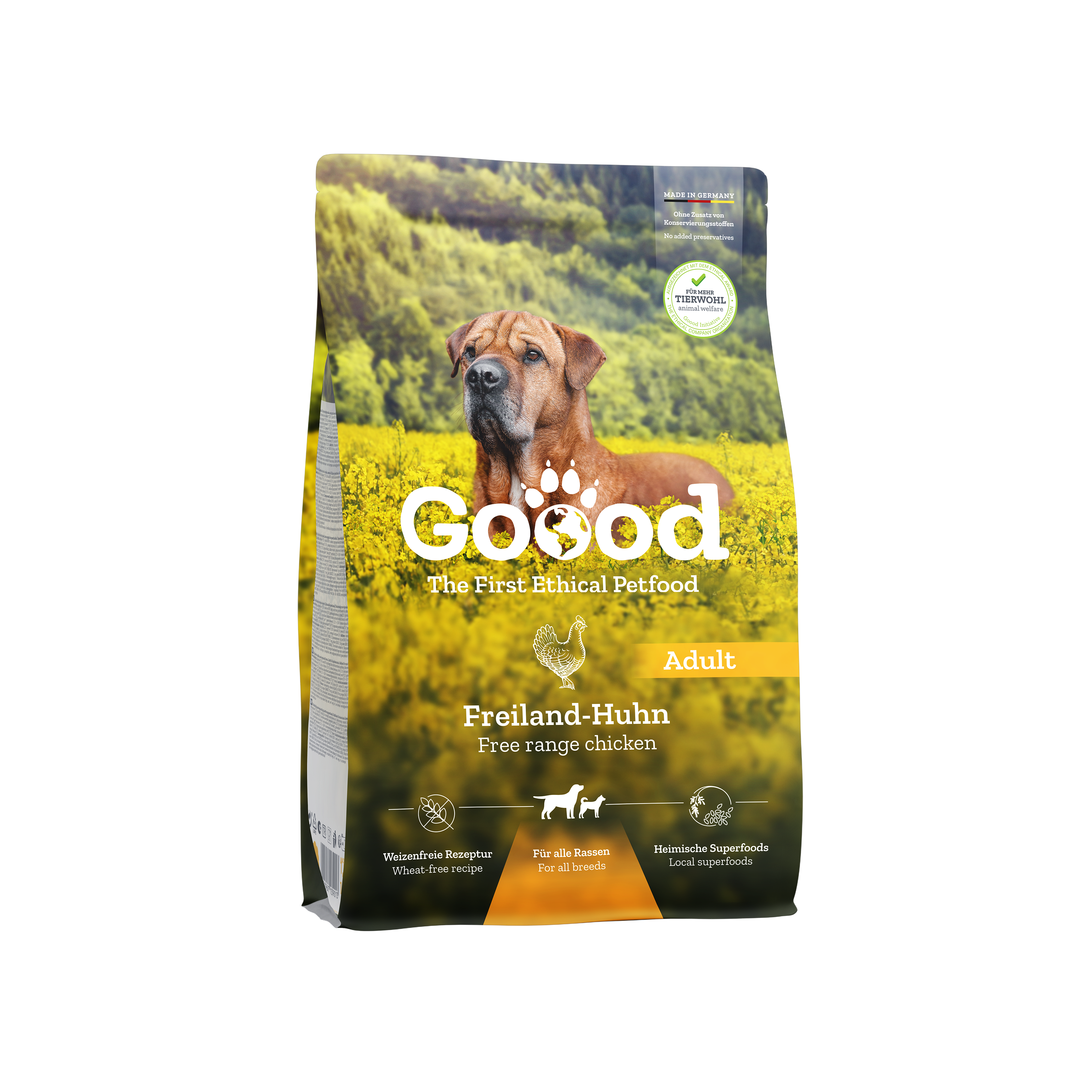 Free Range Chicken Dry Food for adult dogs