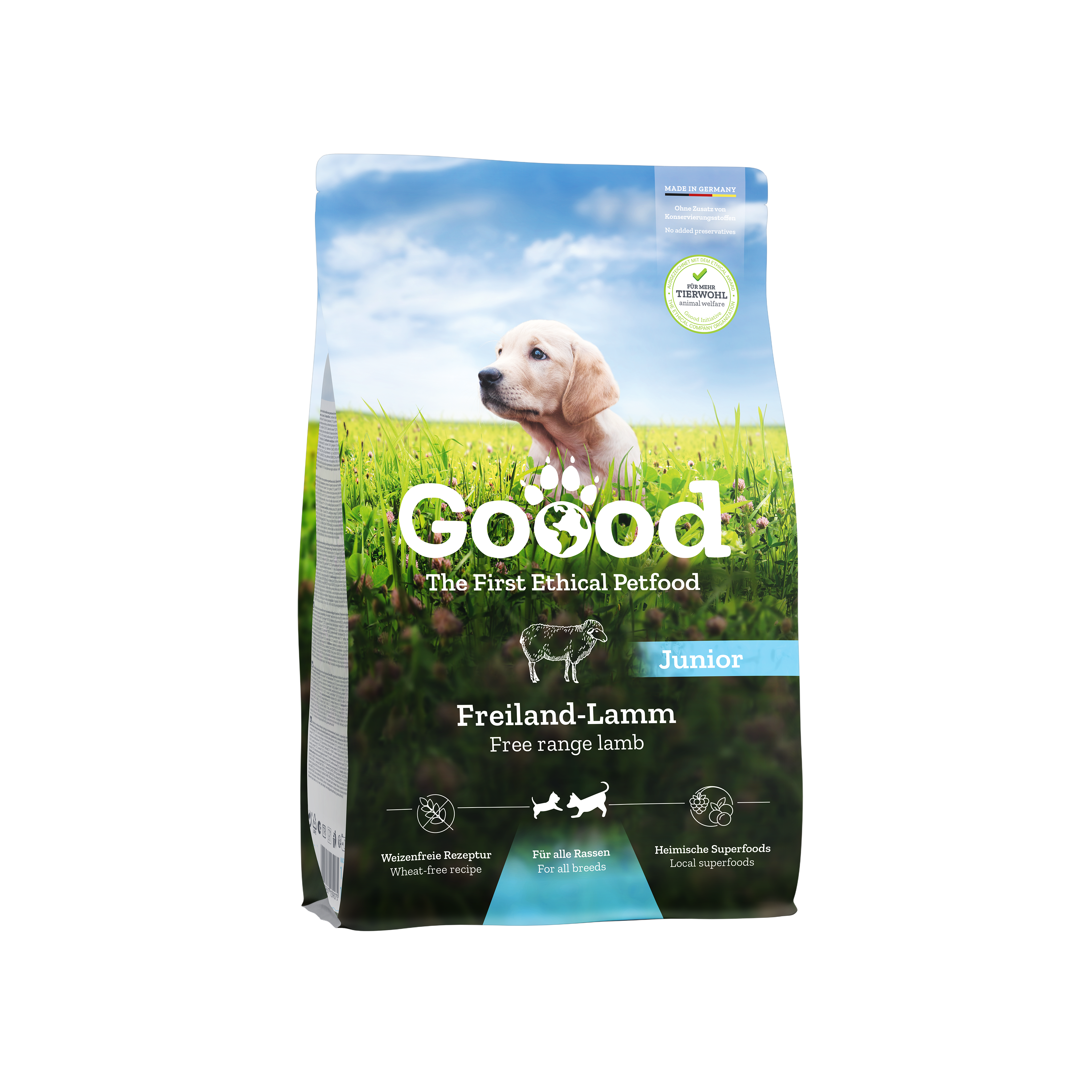 Free Range Lamb & Sustainable Trout Dry Food for Puppies